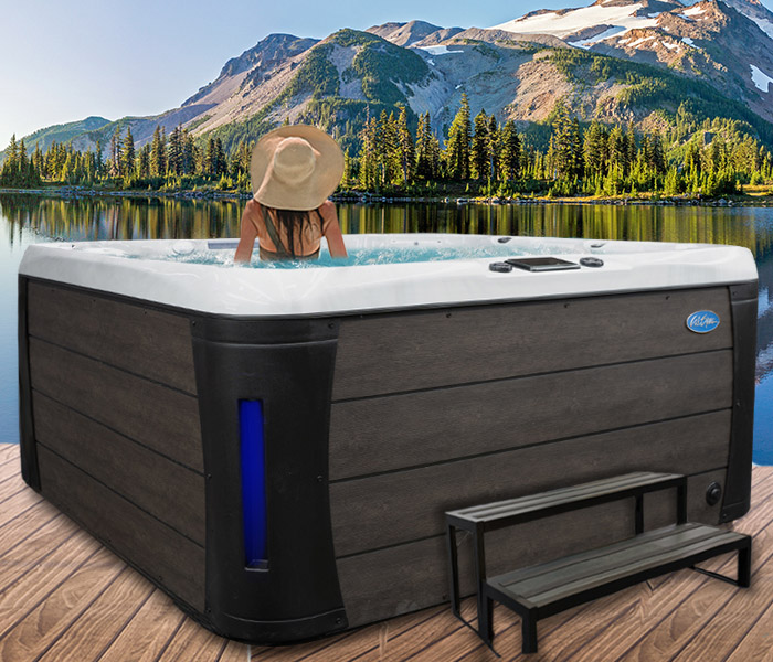 Calspas hot tub being used in a family setting - hot tubs spas for sale Carrabassett Valley
